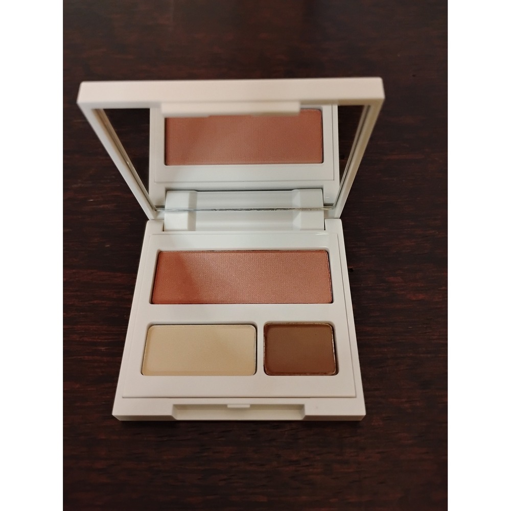 Clinique Colour Surge Eye Shadow Duo Butter Pecan Sunset Glow Blush Palette